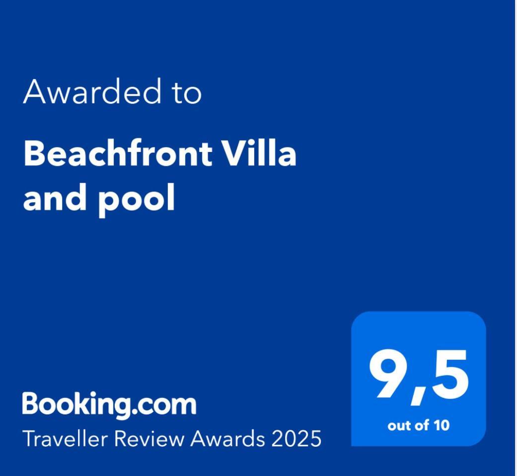 Beachfront Villa And Pool Puerto de Santiago  Luaran gambar